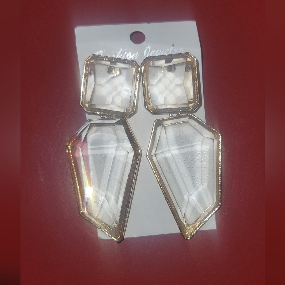 Clear Earrings